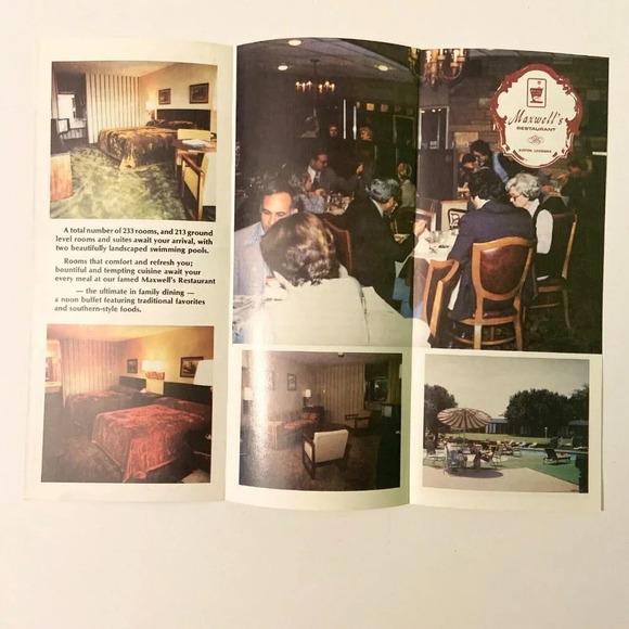 Vintage Lot of 4 Louisiana Brochures Howard Johnson Holiday Inn Hotels Pamphlets - Picture 6 of 16